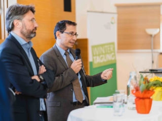 Bernhard Föger (l.) , Ferdinand Lembacher (r.)