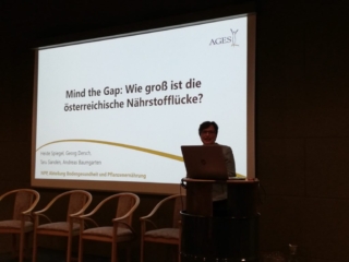 Mind the Gap: Wie groß ist die österreichische Nährstofflücke? Adelheid Spiegel, Österreichische Agentur für Gesundheit und Ernährungssicherheit, Wien