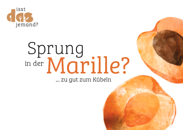 Freecard: Sprung in der Marille? mit Marille