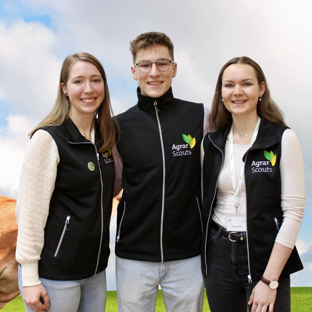 AgrarScouts v.l.n.r.: Marlene, Nikolaus und Martina (c) &Ouml;SF