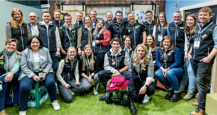 AgrarScouts im Einsatz auf der Gr&uuml;nen Woche