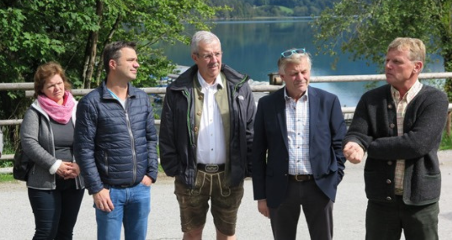 Besuch in der Schlossfischerei