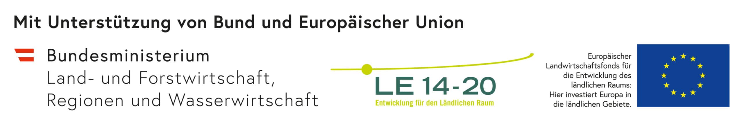 F&ouml;derlogo f&uuml;r das Projekt Agrar Think Tank. Mit Unterst&uuml;tzung von Bund und Europ&auml;ischer Union.
